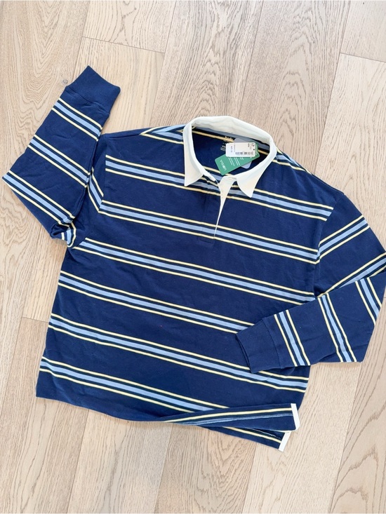 twik Tops - NWT 4673-225266 Simons twik longsleeve polo T-shirt M
